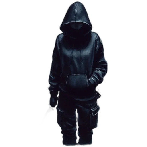jacket, mask, staff, concept art transparent PNG cut-out