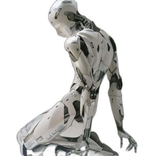 robot, dress, mask, creature transparent PNG cut-out