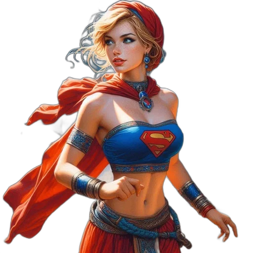 comic book art, concept art, fantasy art, pixel art transparent PNG cut-out