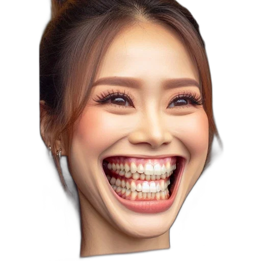 face, mask, creature, crown transparent PNG cut-out