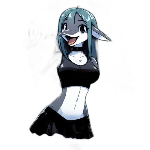 dress, robot, staff, creature transparent PNG cut-out