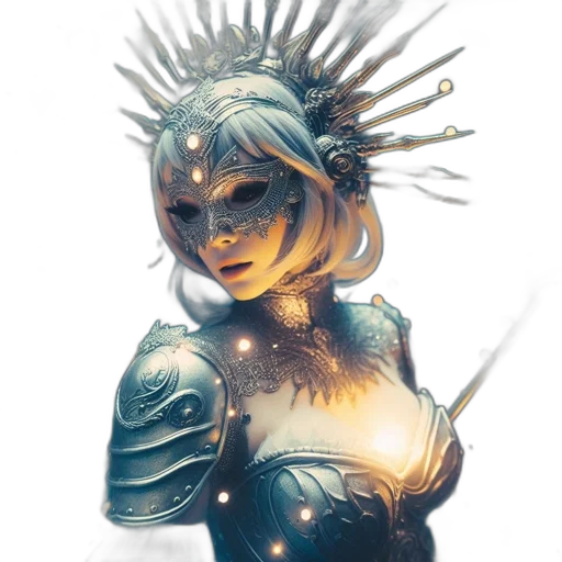 crown, robot, staff, jewelry transparent PNG cut-out