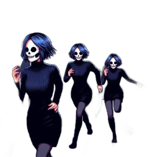 mask, concept art, pixel art, cartoon transparent PNG cut-out