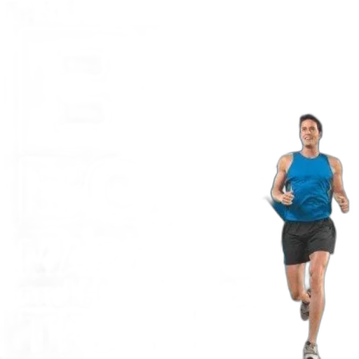 3d render, photorealistic, cover, runner transparent PNG cut-out