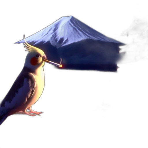 umbrella, animal, dragon, creature transparent PNG cut-out