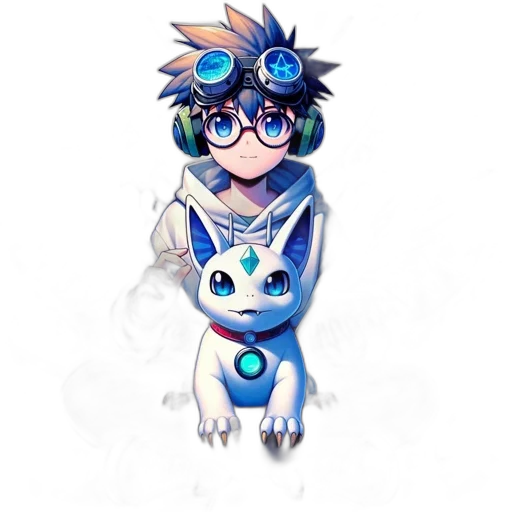 staff, mask, robot, animal transparent PNG cut-out
