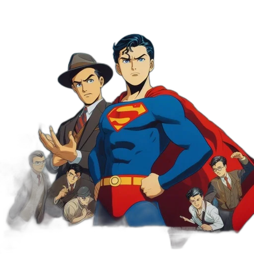 comic book art, concept art, cartoon, pixel art transparent PNG cut-out