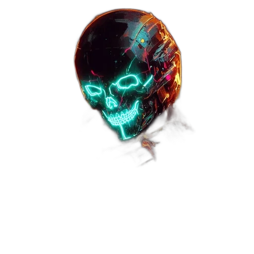 mask, robot, creature, face transparent PNG cut-out
