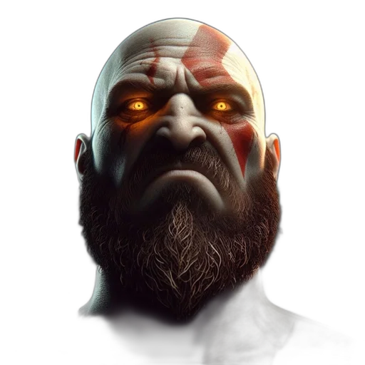 face, mask, concept art, fantasy art transparent PNG cut-out