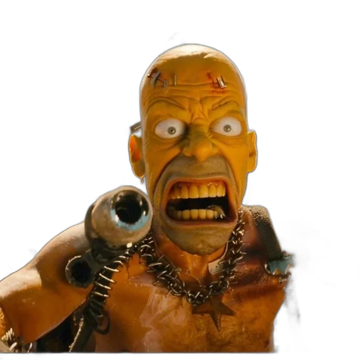 mask, weapon, face, creature transparent PNG cut-out