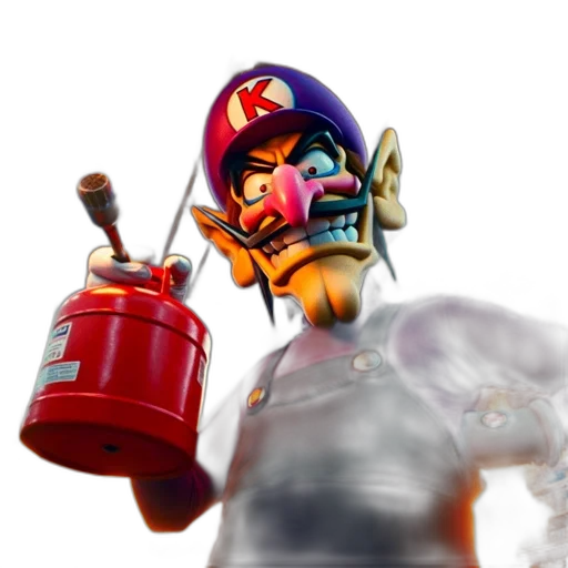 robot, mask, staff, weapon transparent PNG cut-out
