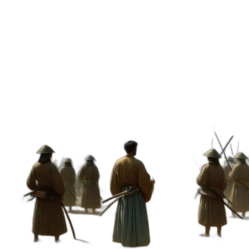staff, sword, hat, umbrella transparent PNG cut-out
