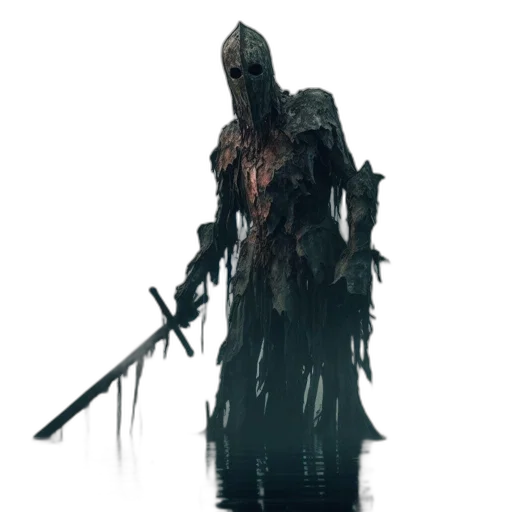 creature, staff, sword, weapon transparent PNG cut-out