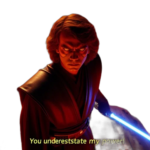 staff, umbrella, neon lights, anakin transparent PNG cut-out