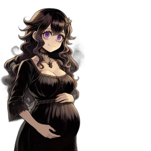 dress, pixel art, concept art, anime transparent PNG cut-out