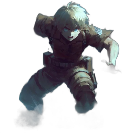 weapon, robot, staff, creature transparent PNG cut-out