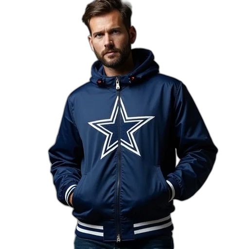 jacket, staff, mens, dallas transparent PNG cut-out