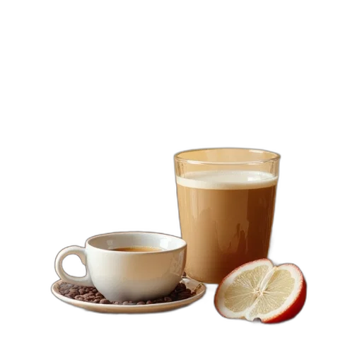 food, photorealistic, 3d render, poster transparent PNG cut-out