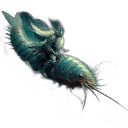 creature, dragon, animal, hair transparent PNG cut-out