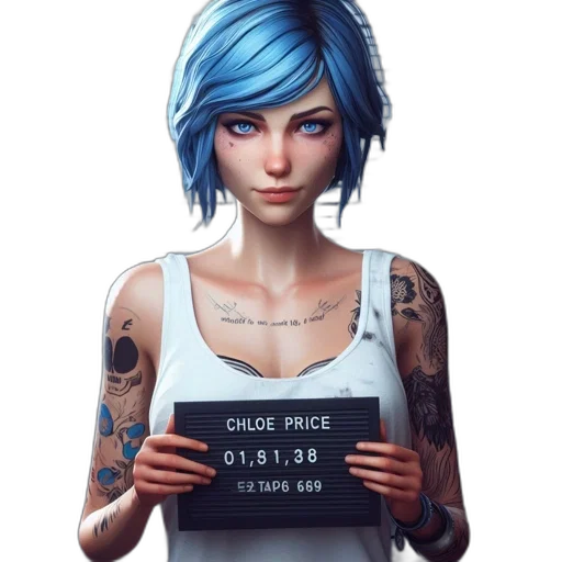 dress, robot, face, weapon transparent PNG cut-out