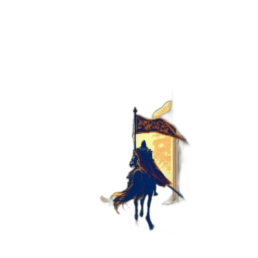 sword, staff, umbrella, dragon transparent PNG cut-out