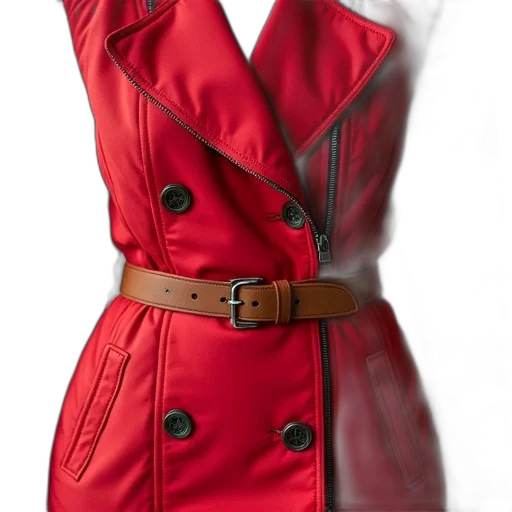 jacket, dress, 3d render, photorealistic transparent PNG cut-out