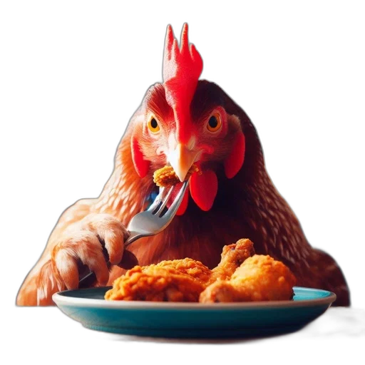 food, animal, creature, photorealistic transparent PNG cut-out