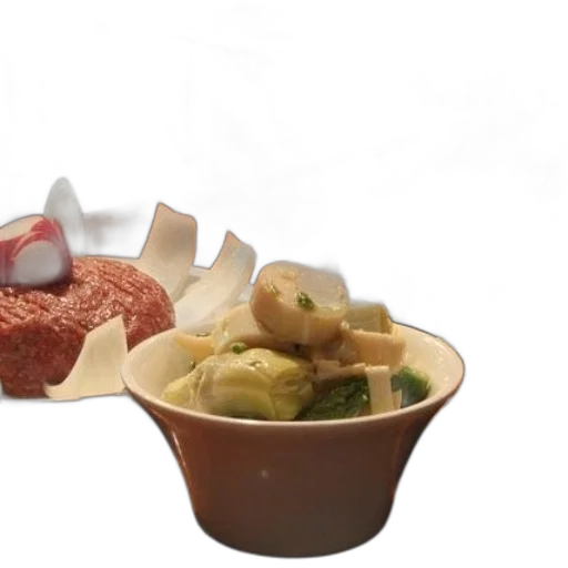 food, hat, 3d render, photorealistic transparent PNG cut-out