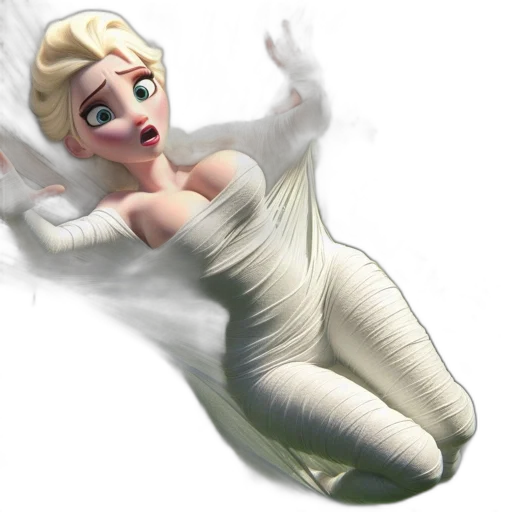 dress, 3d render, concept art, photorealistic transparent PNG cut-out