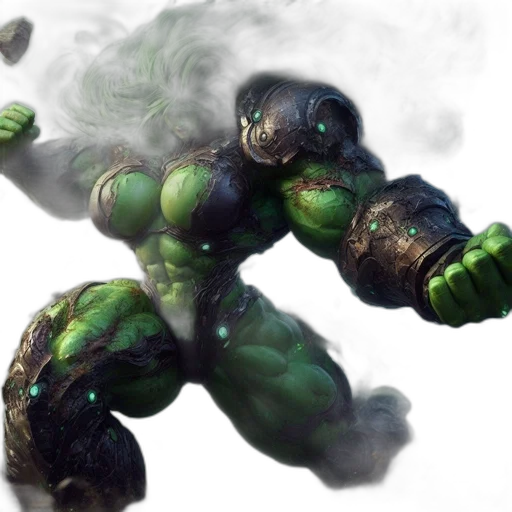 concept art, fantasy art, comic book art, 3d render transparent PNG cut-out