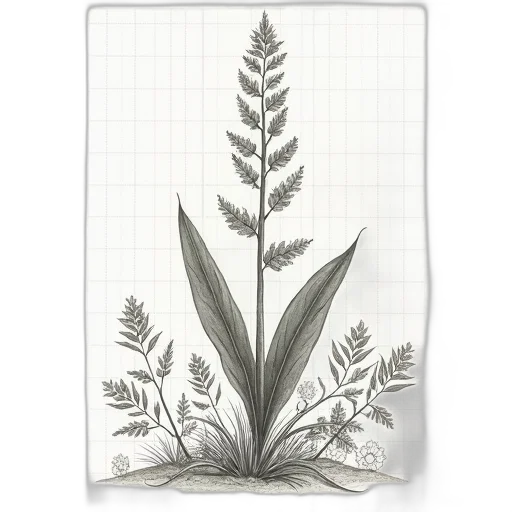 flower, pencil sketch, monochrome, botanical transparent PNG cut-out