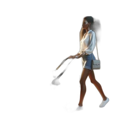 staff, umbrella, weapon, hair transparent PNG cut-out