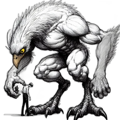 creature, animal, staff, concept art transparent PNG cut-out