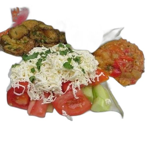 food, photorealistic, 3d render, plate transparent PNG cut-out