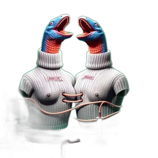 mask, jacket, robot, shoes transparent PNG cut-out