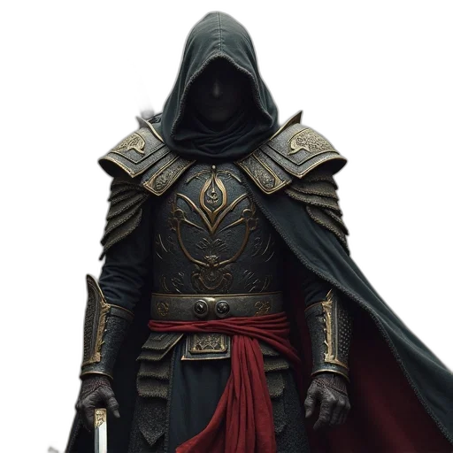 sword, mask, staff, jacket transparent PNG cut-out
