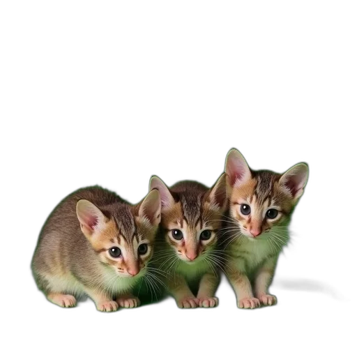 animal, staff, 3d render, photorealistic transparent PNG cut-out