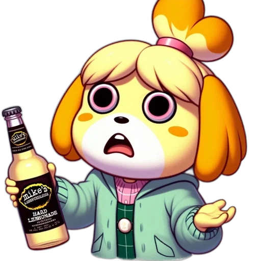 bottle, jacket, pixel art, concept art transparent PNG cut-out