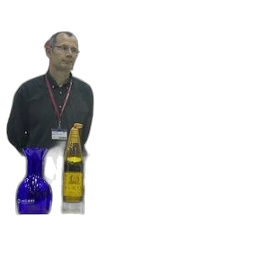 staff, bottle, 3d render, concept art transparent PNG cut-out