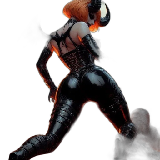 concept art, comic book art, cyberpunk, fantasy art transparent PNG cut-out