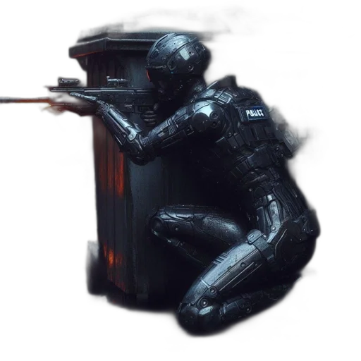 robot, creature, weapon, animal transparent PNG cut-out