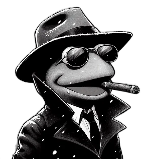 jacket, hat, staff, mask transparent PNG cut-out