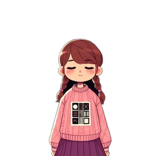dress, jacket, staff, face transparent PNG cut-out