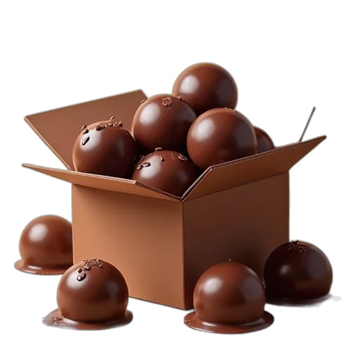 food, crown, 3d render, photorealistic transparent PNG cut-out