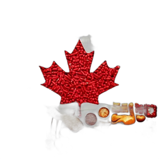 creative, reinterpretation, canadian, flag transparent PNG cut-out