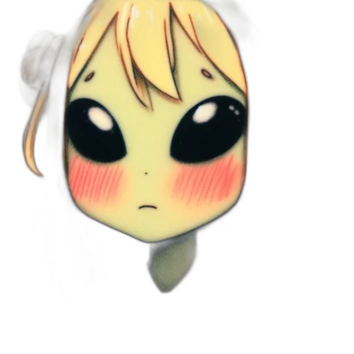 mask, face, staff, creature transparent PNG cut-out