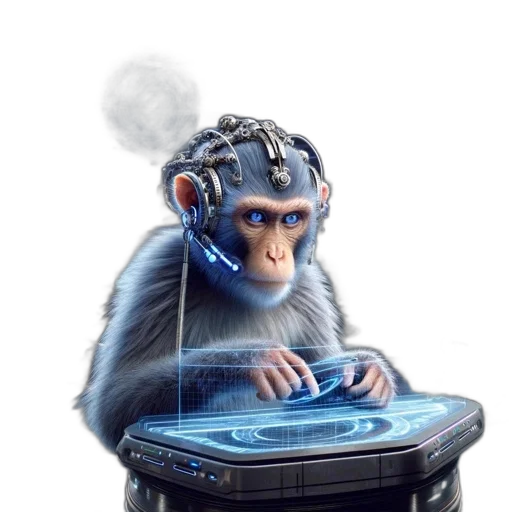 robot, animal, concept art, cyberpunk transparent PNG cut-out