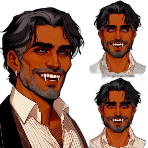 face, concept art, pixel art, cartoon transparent PNG cut-out