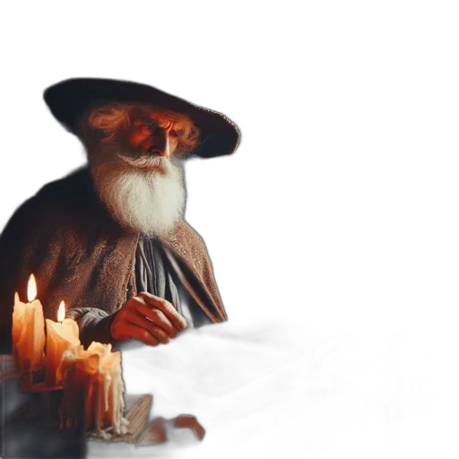 hat, staff, face, mask transparent PNG cut-out