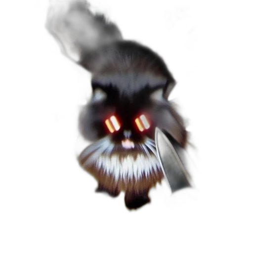 creature, mask, staff, animal transparent PNG cut-out